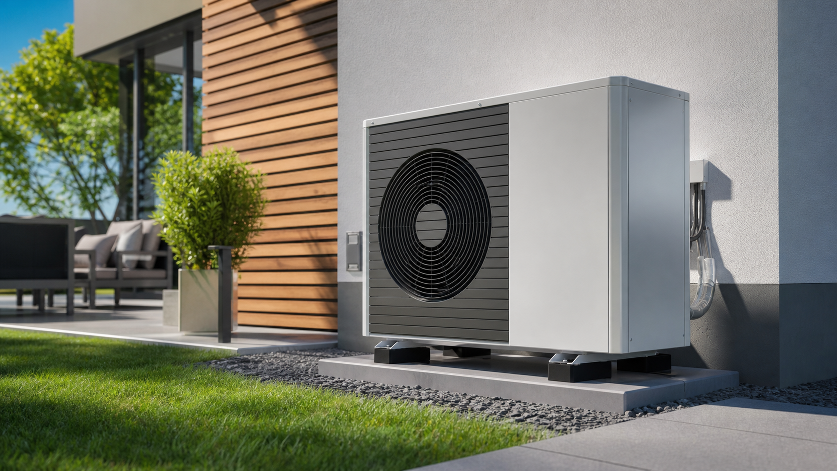 Bomba de calor para climatização HVAC