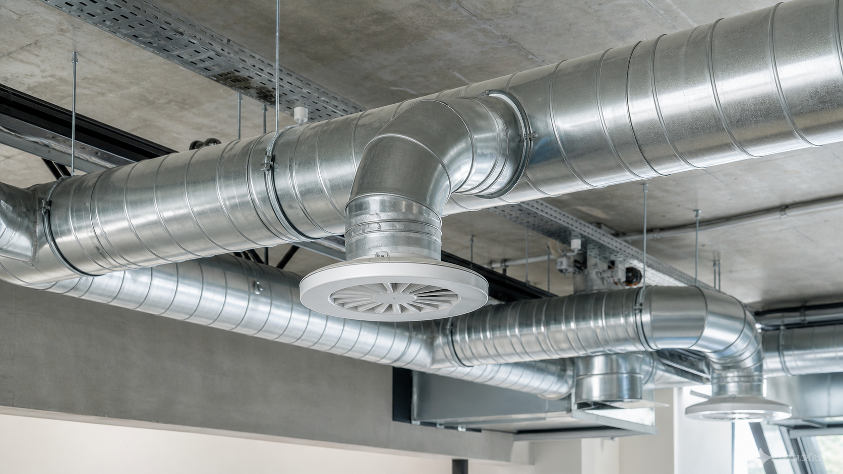 Condutas spiro para sistemas de ventilação